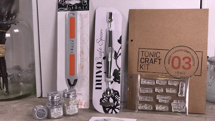 Tonic Introduces - November's Tonic Craft Kit