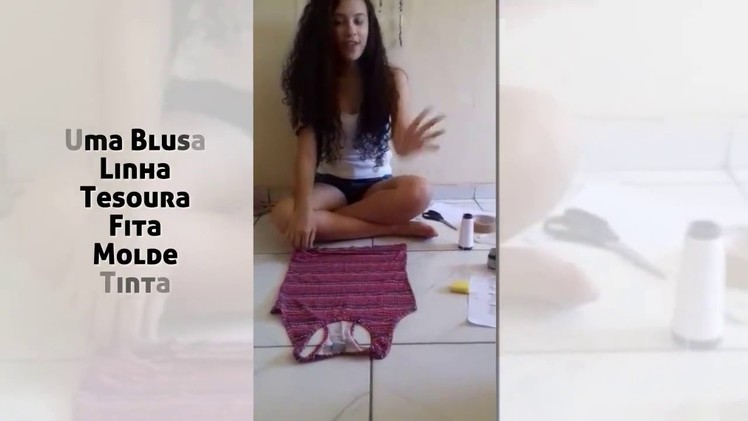 TUTORIAL (DIY: BODY COM REGATA)