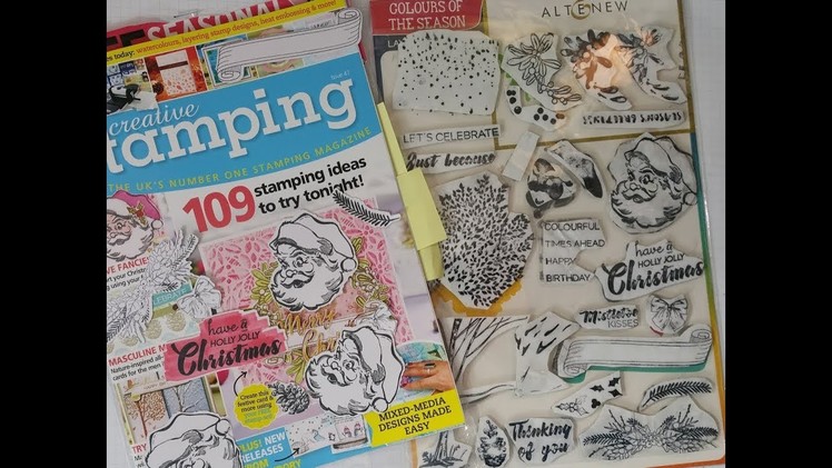UK CRAFT MAGAZINE-CREATIVE STAMPING ISSUE 47 WITH USA ONLY SNEAK PEEK