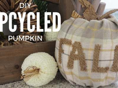 Upcycled Pumpkin DIY