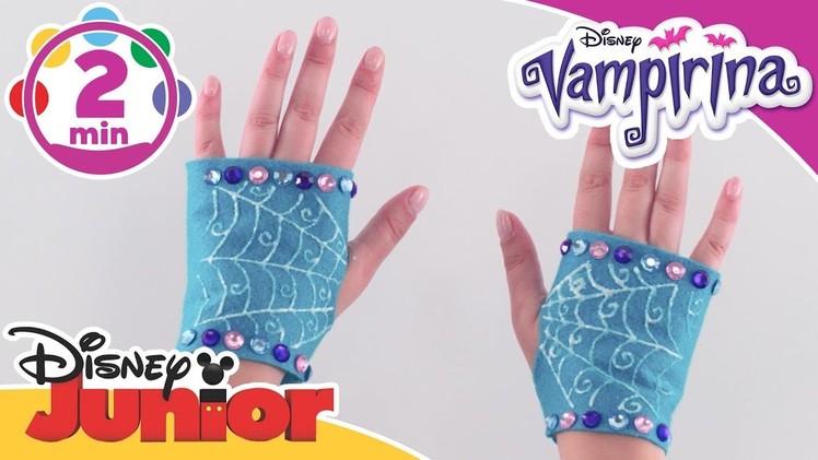 Vampirina | Halloween Craft Tutorial: Vampirina's Gloves | Disney Junior UK
