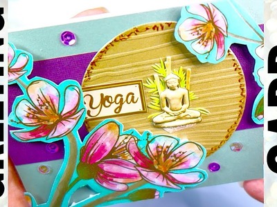 Yoga Greeting Cards || Zen Crafts || DIY || Latest design handmade