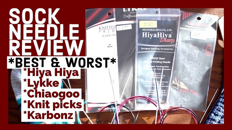 BEST KNITTING NEEDLE FOR SOCKS | Review and Comparision