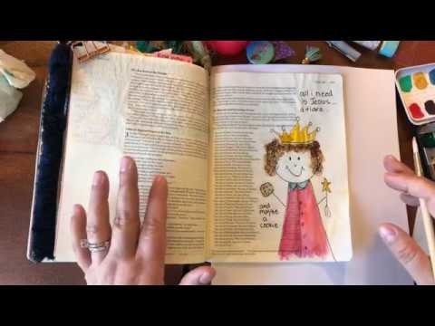 Bible Art Journaling | How to find creative inspiration