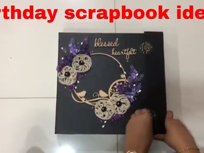 Birthday scrapbook ideas DIY
