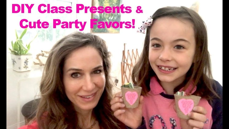 DIY ECO-FRIENDLY Class Gifts.PARTY FAVORS!