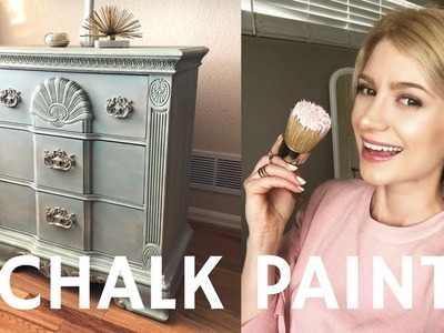 DIY End Table Makeover with Annie Sloan Chalk Paint 2018