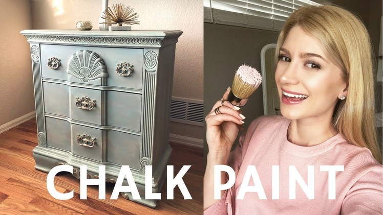 DIY End Table Makeover with Annie Sloan Chalk Paint 2018