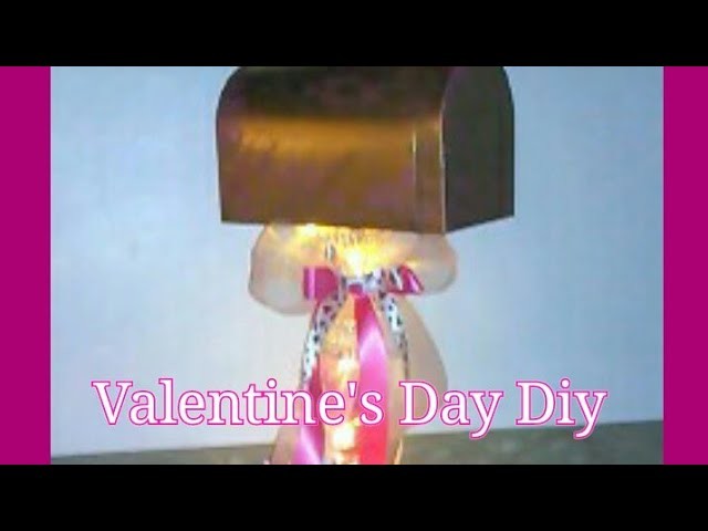 DIY.Glam. Shabby Chic. Vintage. Valentine's.mailbox.Room Decor.
