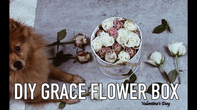 DIY Grace flower box | Valentine's Day | HAILEIGHANDJAMIE