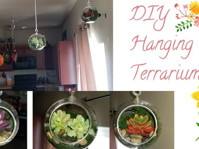 DIY: Hanging Succelunt Terrarium