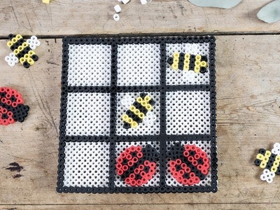 DIY : Make your own Tic Tac Toe from beads by Søstrene Grene