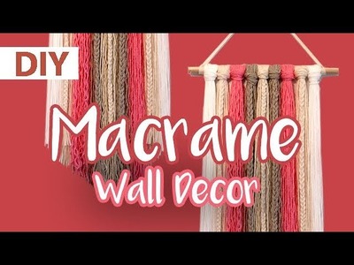 DIY Yarn Macramé Wall Decor | ArtsyPaints