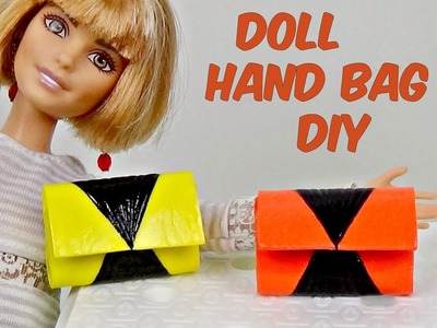 Doll hand bag Diy │ How to make doll purse  │ DIY For Dolls