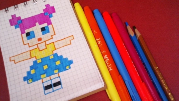Handmade Pixel Art Doll Lol Pertchinka LOL SURPRISE - How To Draw LOL SURPRISE