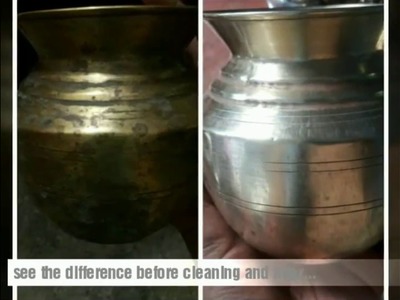 How to clean pooja items easily. very easy technique. 