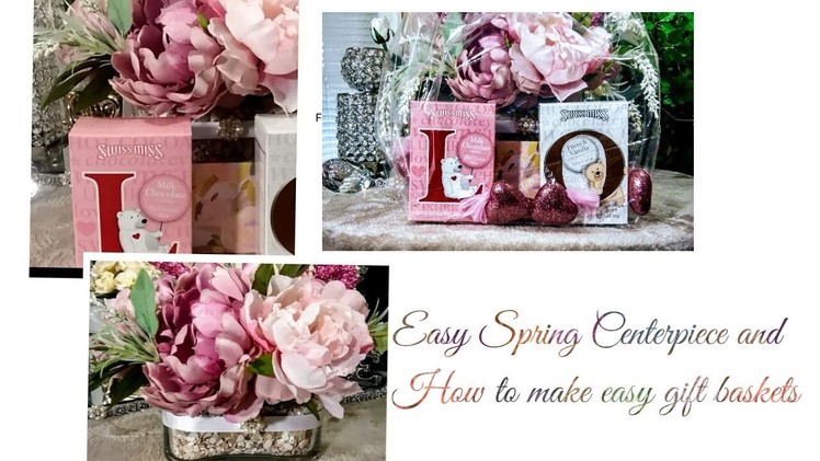 How to| DIY Easy Beautiful Spring Centerpiece????| (Bonus) Gift ideas for Mother's day???? + Tips
