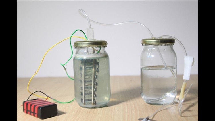 How to make a mini Hydrogen Generator | Full Tutorial | Science Experiment
