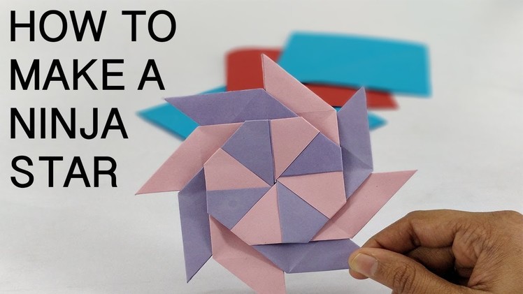 How to make a Ninja Star | DIY | Step by Step