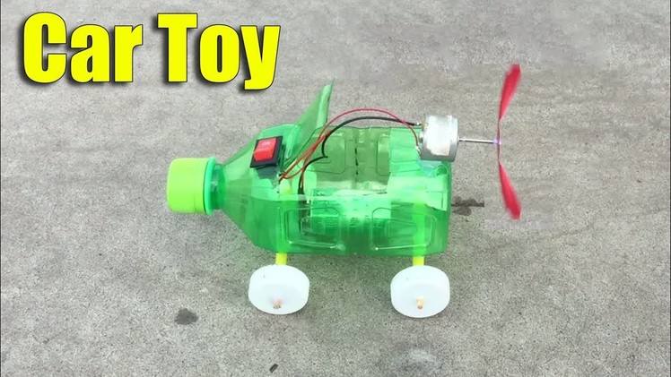 How to Make Car Toy for Kids Using DC Motor DIY at Home - Life Hacks