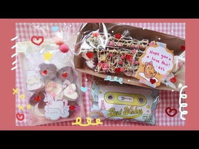 How To Make Kawaii Valentine's Day Chocolates & Deco Pocky ( バレンタインチョコ ) | Rainbowholic ????
