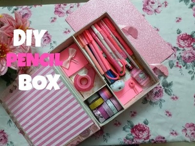HOW TO MAKE PENCIL BOX CASE | DIY Pencil Case | Dreamcatcher-kay