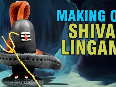 How To Make Shiva Lingam Using Clay | Maha Shivaratri 2018 | Making Of Shiva Lingam | #Shivaratri