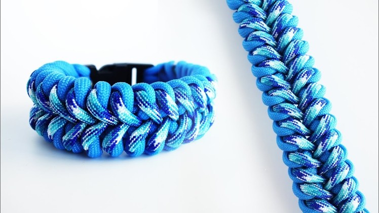 How to Make the Reflections Paracord Bracelet Tutorial | @lakebrosparacord