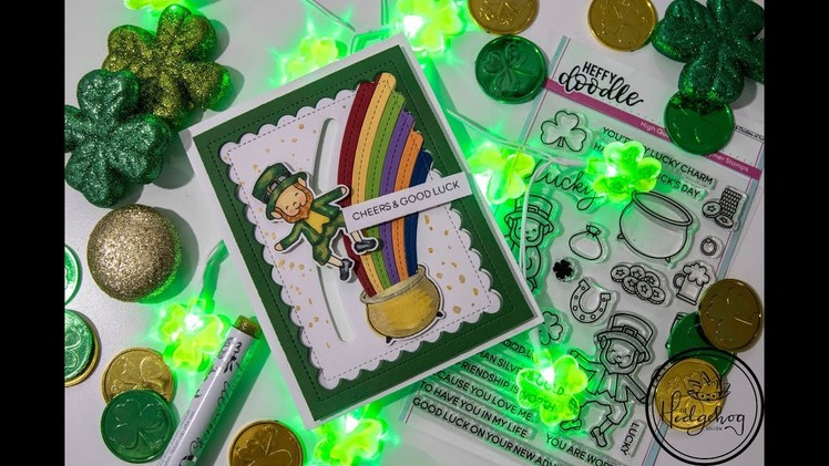 Interactive Heffy Doodle Good Luck or St Patricks Day Cardmaking Tutorial