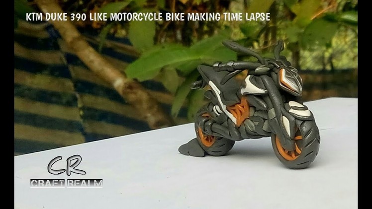 KTM Duke 390 Like Motorcycle Bike Making Video Time Lapse -#CRAFT REALM STUDIOS