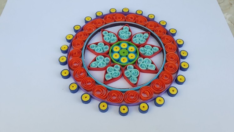 Paper Quilling | How to make beautiful Mandala designs by using Quilling Artwork #art 50 by art life