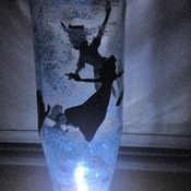 Peter Pan Disney fairy jar/ decorative light / nightlight gift