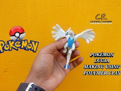 Pokémon Lugia Miniature making tutorial with Polymer Clay