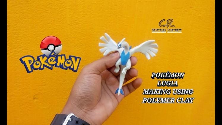 Pokémon Lugia Miniature making tutorial with Polymer Clay