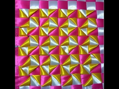 Ribbon Cushion Cover Embroidery(COJINES EN CINTAS )-Tutorial -1