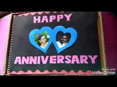 Scrapbook for Parents Anniversary