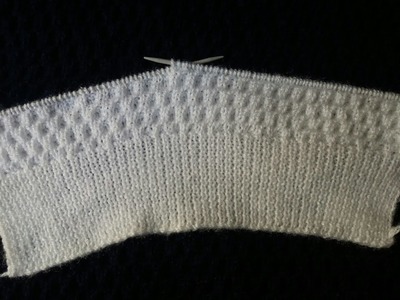 Single colour knitting design - # 10