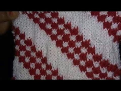 Two Colours Beautiful Knitting design || Easy Knitting Pattern || Sweater Design for all