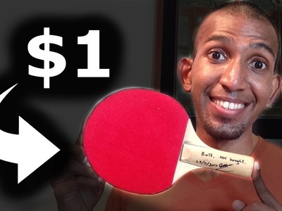 $1 Ping Pong Racket Transformed | DIY AAE