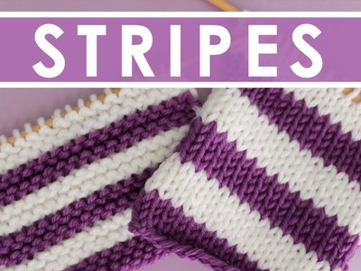 5 Best Tips for Knitting Stripes | Knitting Stripes Series