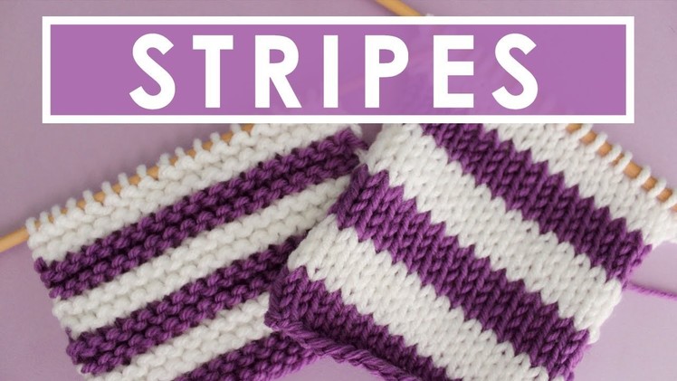 5 Best Tips for Knitting Stripes | Knitting Stripes Series