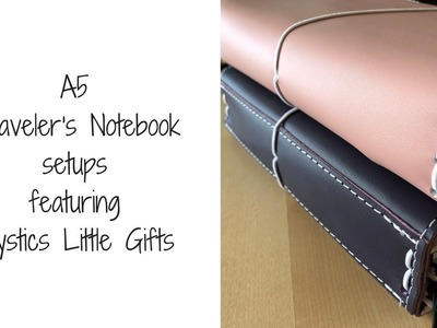 A5 Traveler's Notebook setups ft. Mystics Little Gifts