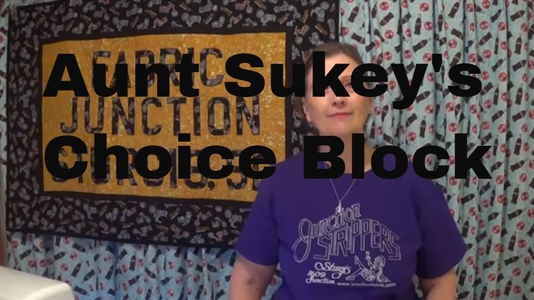 Aunt Sukey's choice quilt block