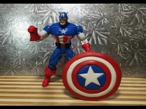 Captain America Shield Cake Topper (How To)