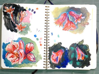 Chatty Sketchbook Tour · Learning To Love My 'Mistakes'