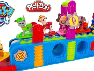 Colors Video with Paw Patrol Play Doh Mega Fun Factory