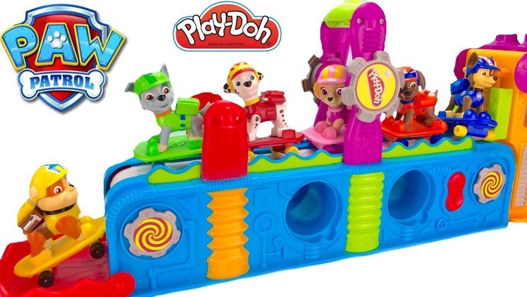 Colors Video with Paw Patrol Play Doh Mega Fun Factory