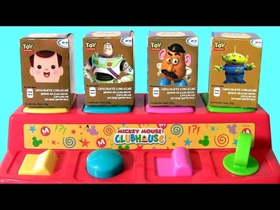 Disney Baby Mickey Mouse Clubhouse Pop Up Pals Surprise Toy Story 4 Eggs