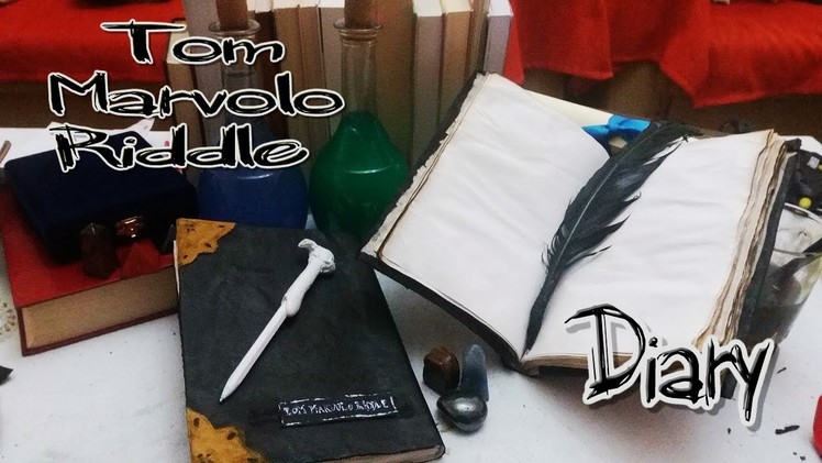 DIY Tom Riddle back to school!! Tom Riddle Diary