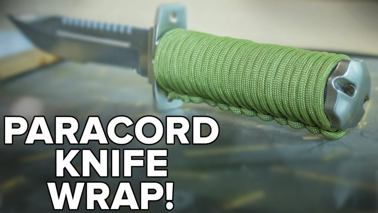 Easy Paracord Knife Handle Wrap